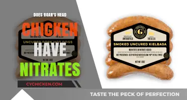 Does Boar's Head Chicken Contain Nitrates? A Detailed Analysis