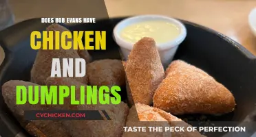 Does Bob Evans Serve Chicken and Dumplings? A Menu Deep Dive