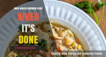 Does Boiled Chicken Float? Uncovering the Truth About Doneness