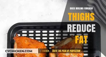 Boiling Chicken Thighs: Does It Reduce Fat Content Effectively?