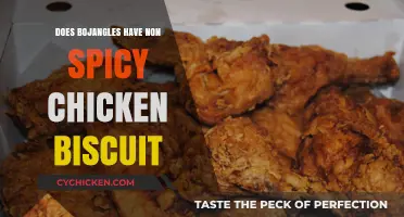 Bojangles' Non-Spicy Chicken Biscuit: A Mild Breakfast Option?