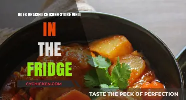 Braised Chicken Storage: How Long Does It Last in the Fridge?