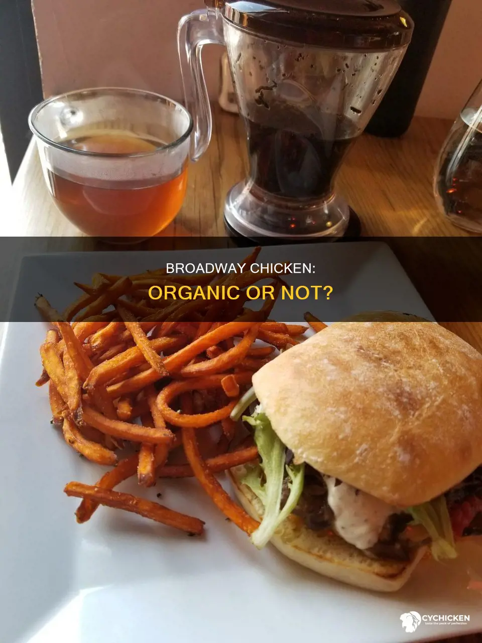 does broadway chicken in newark new jersey sell organic chicken