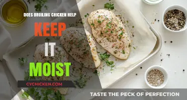 Broiling Chicken: The Secret to Keeping It Moist and Juicy?