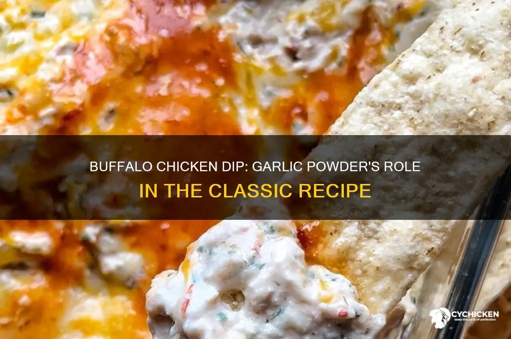 does buffalo chicken dip have garlic powder