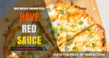 Buffalo Chicken Pizza: Red Sauce or Not? Unraveling the Debate