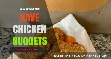 Does Burger King Serve Chicken Nuggets? A Menu Exploration