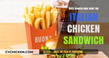 Is Burger King's Italian Chicken Sandwich Still on the Menu?