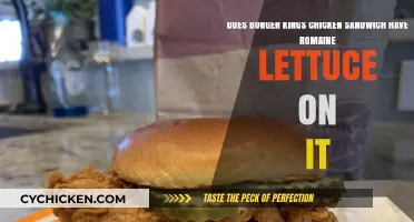 Does Burger King's Chicken Sandwich Include Romaine Lettuce? Find Out!