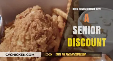 Bush's Chicken Senior Discount: What You Need to Know