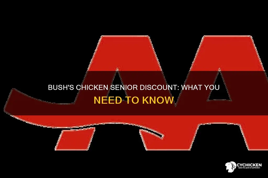 does bushs chicken give a senior discount