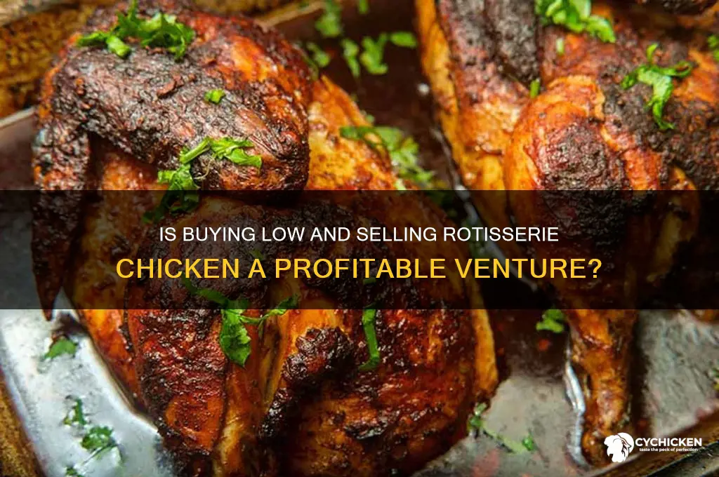 does buy low sell rotisserie chicken