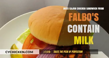 Does Falbo's Cajun Chicken Sandwich Contain Milk? Find Out Here