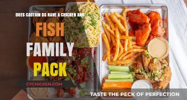 Captain Ds: Chicken and Fish Family Pack Options