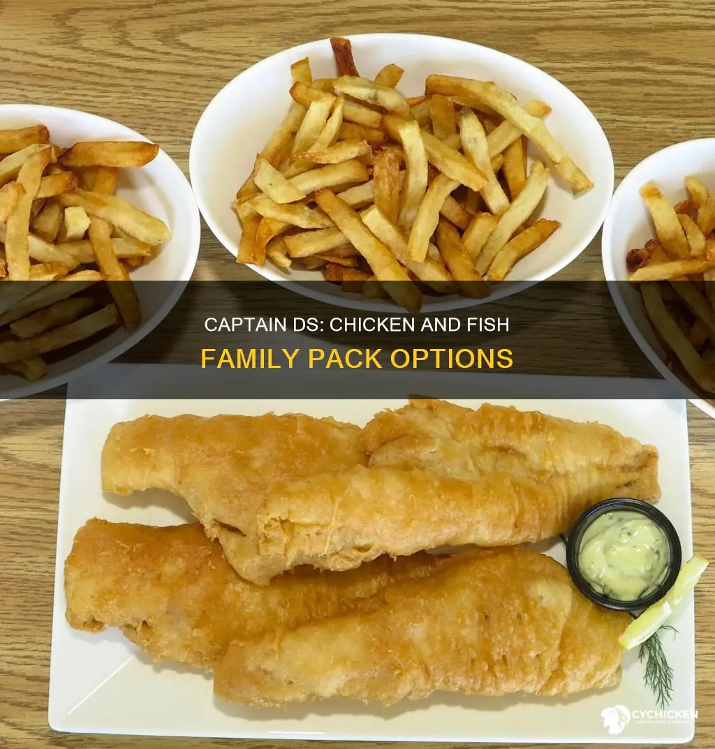 does caotain ds have a chicken and fish family pack