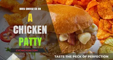 Does Cheese Belong on a Chicken Patty? A Tasty Debate