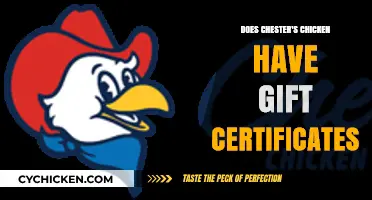 Chester's Chicken Gift Certificates: Are They Available for Purchase?