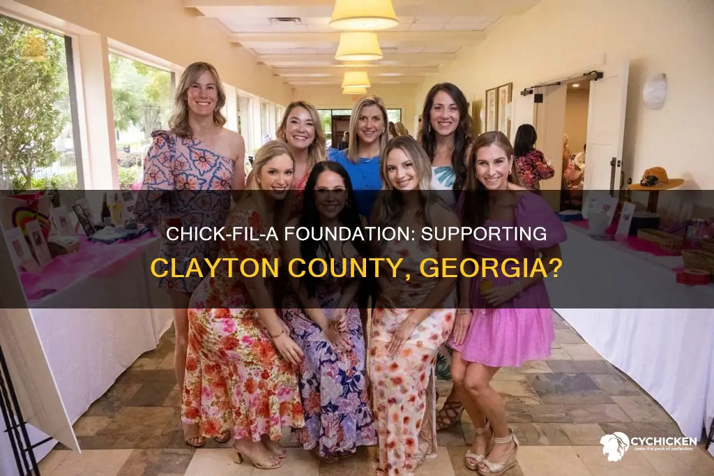 does chick cil a foundation support clyaton country ga