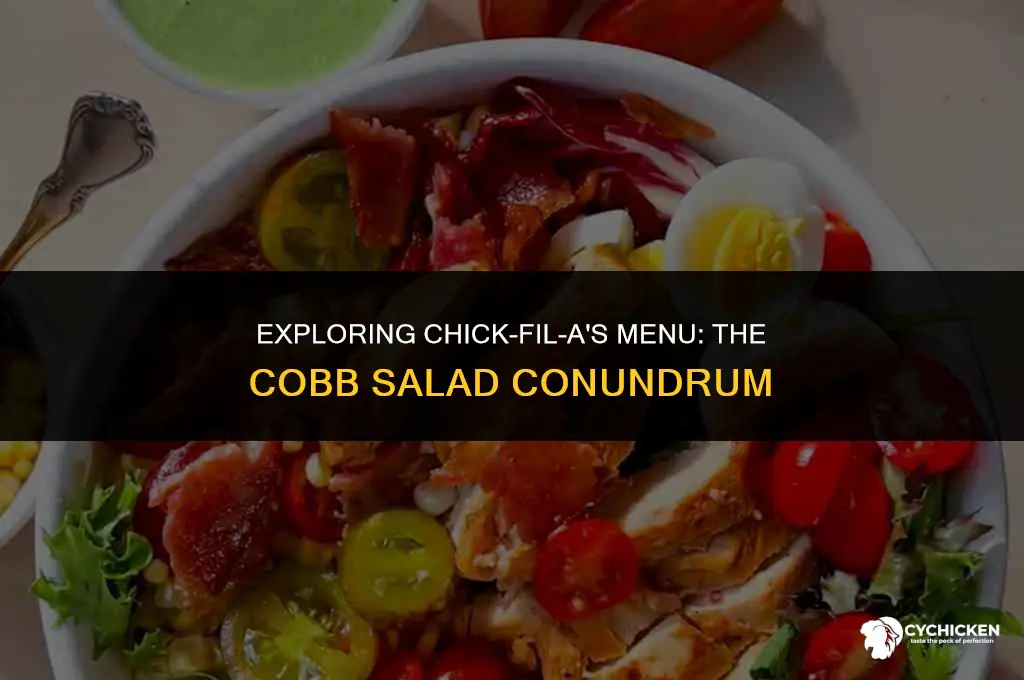 does chick-fil-a have a cobb salad