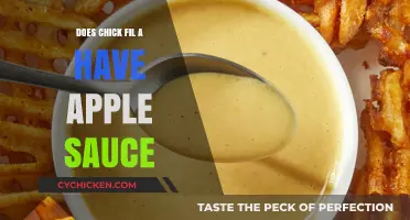 Does Chick-fil-A Offer Apple Sauce? A Quick Menu Check