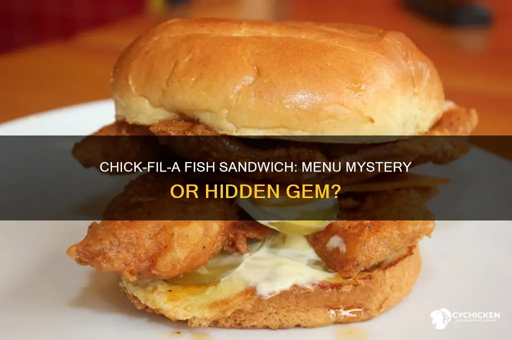 does chick fil a have fish sandwich