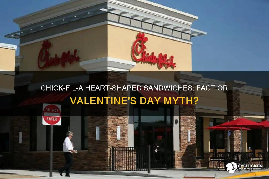 does chick fil a have heart shaped sandwiches