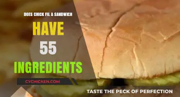 Unveiling the Chick-fil-A Sandwich: 55 Ingredients Myth Debunked