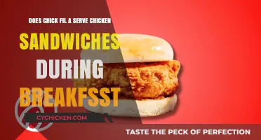 Does Chick-fil-A Serve Chicken Sandwiches During Breakfast Hours?
