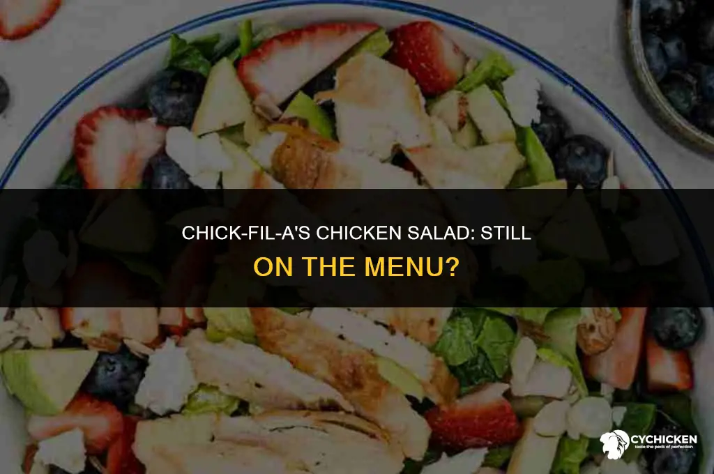 does chick fil a still have chicken salad