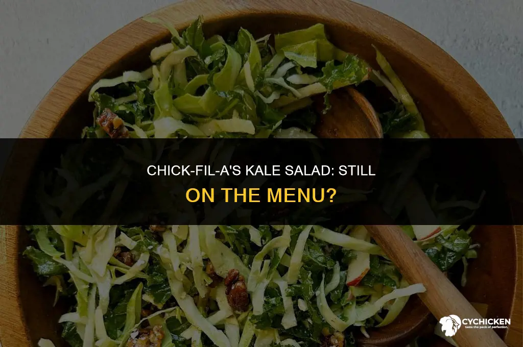 does chick fil a still have kale salad