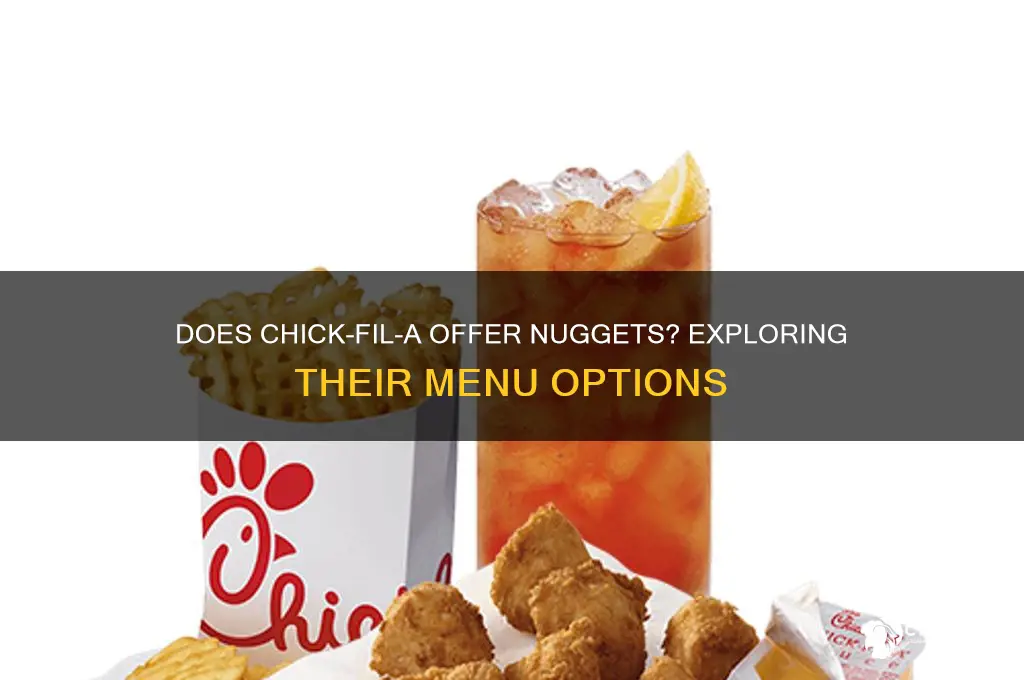 does chick file t have nuggets