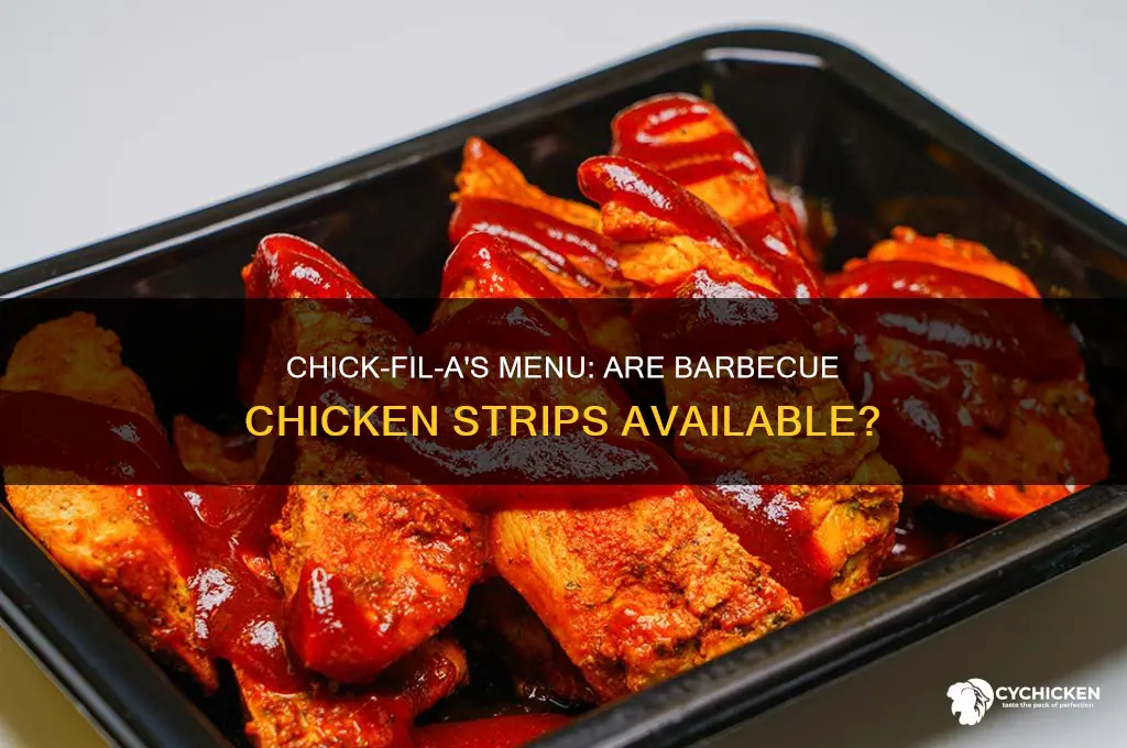 does chick filet have barbacue chicken strips