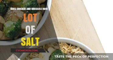 Chicken and Broccoli: A Salt Trap?