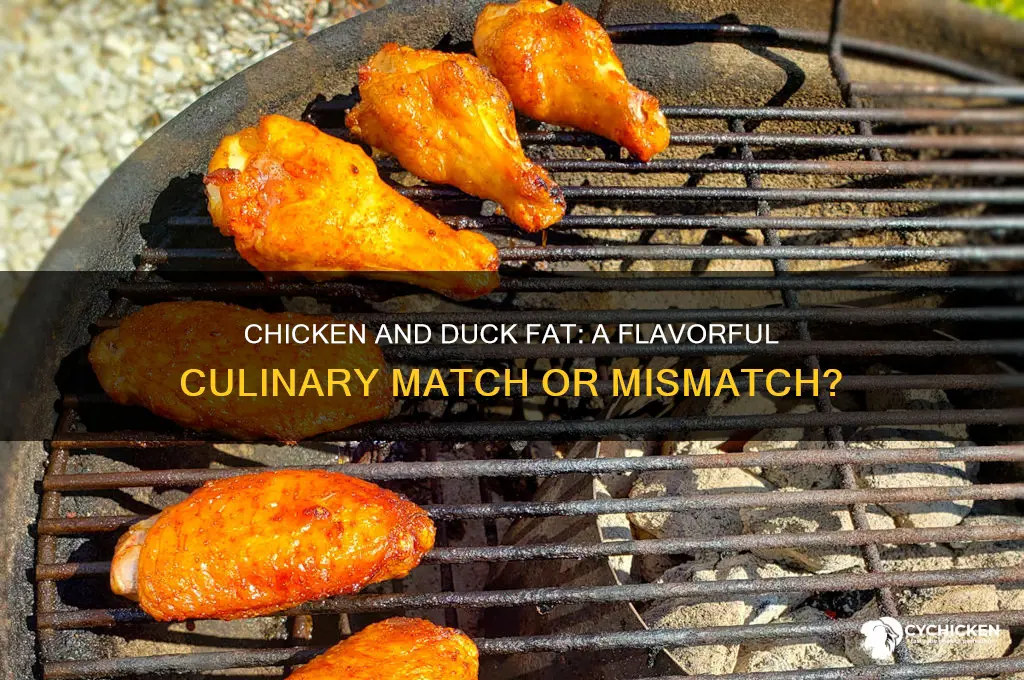 does chicken and duck fat go togethe