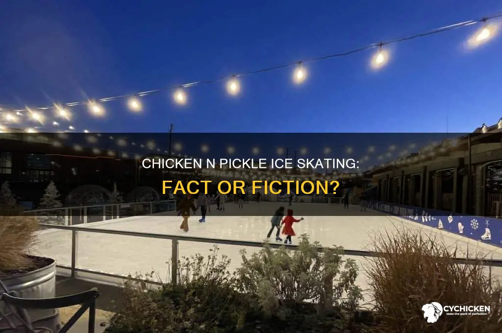 does chicken and pickle have ice skating