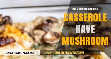Chicken and Rice Casserole: Mushroom Inclusion or Optional Ingredient?