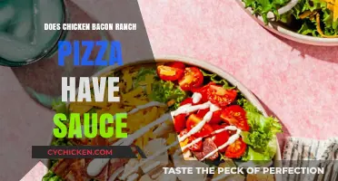 Chicken Bacon Ranch Pizza: Does It Really Need Sauce?