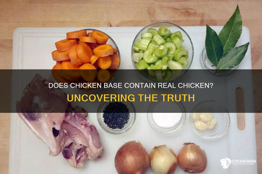 does chicken base have chicken in it