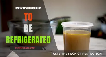 Does Chicken Base Need Refrigeration? Storage Tips and Safety Explained