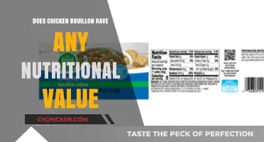 Chicken Bouillon Nutrition: Uncovering Its Health Benefits and Value