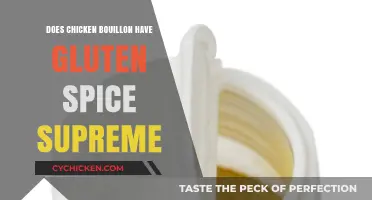 Does Chicken Bouillon Contain Gluten? Spice Supreme Ingredients Explained