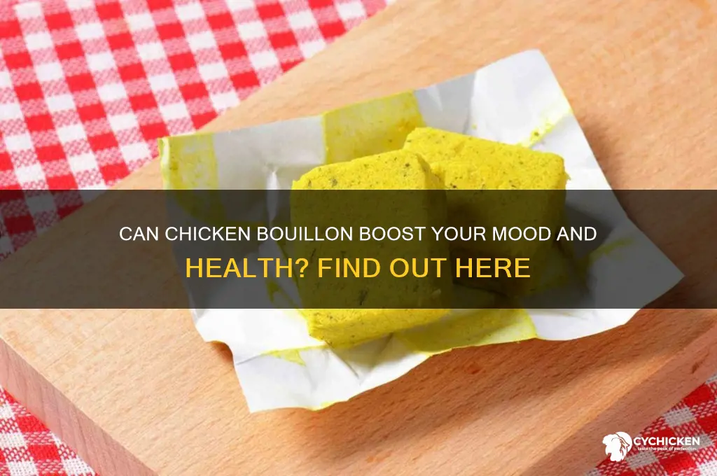 does chicken bouillon help you feel better