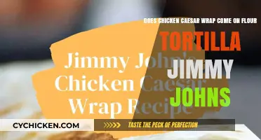 Jimmy John's Chicken Wrap: Flour or Not?