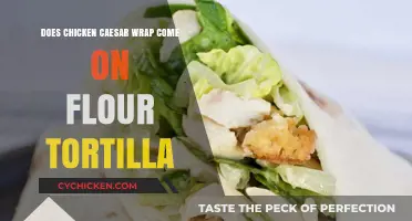Chicken Caesar Wrap: Flour Tortilla or Not? Unwrap the Truth