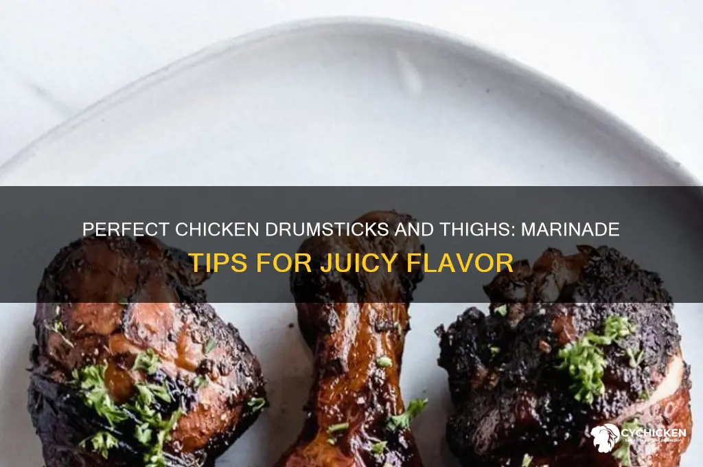 does chicken drumsticks and thighs marinade