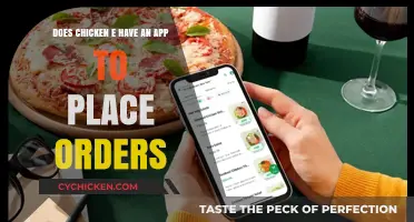Chicken E: Ordering App Available?