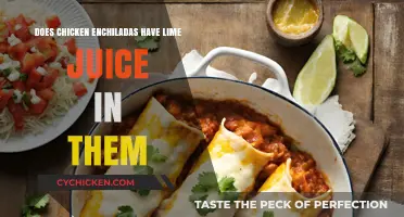 Does Chicken Enchilada Recipes Include Lime Juice? Find Out Here