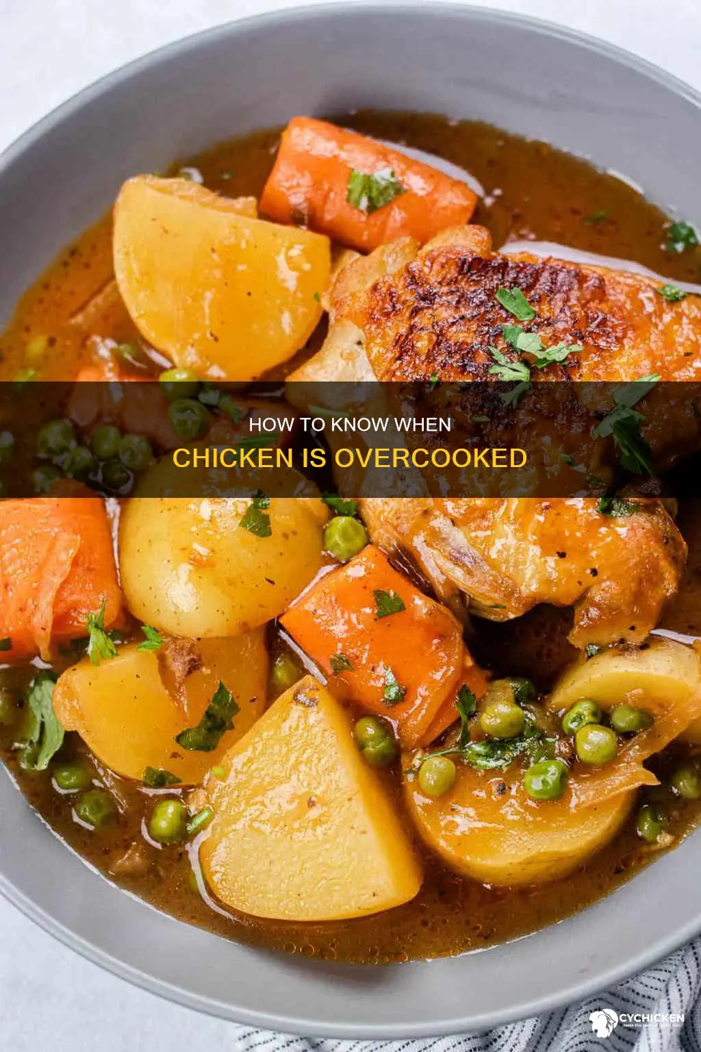 does chicken falling off the bone mean its overcooked