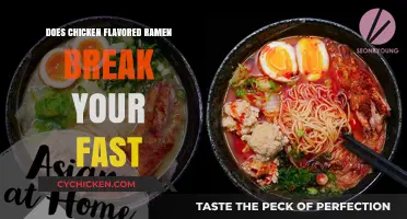Chicken Flavored Ramen: Fasting Breaker or Safe Snack?