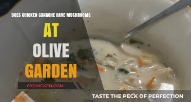 Does Olive Garden's Chicken Ganache Include Mushrooms? Find Out Here
